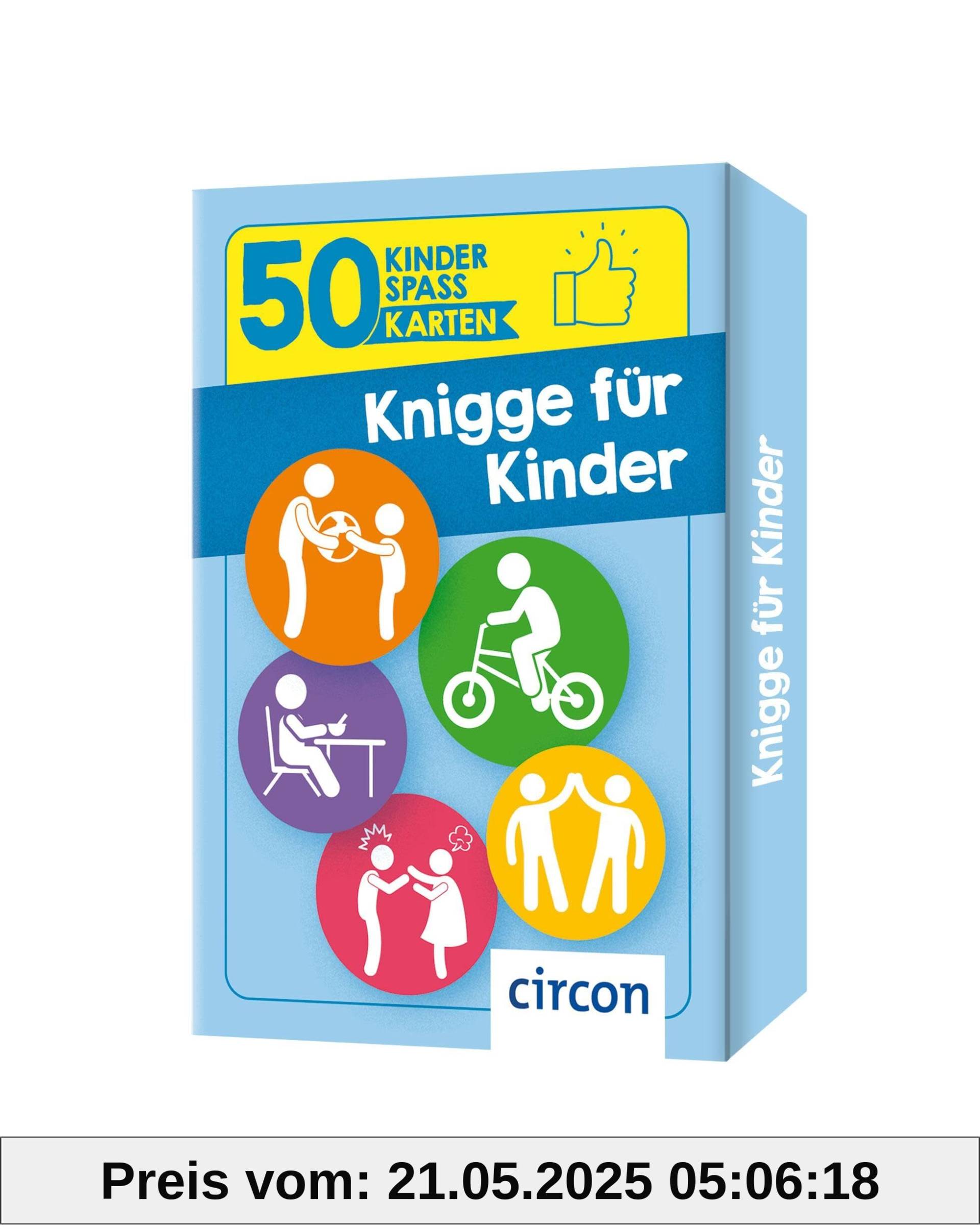 Knigge für Kinder (50 Kinderspaßkarten)