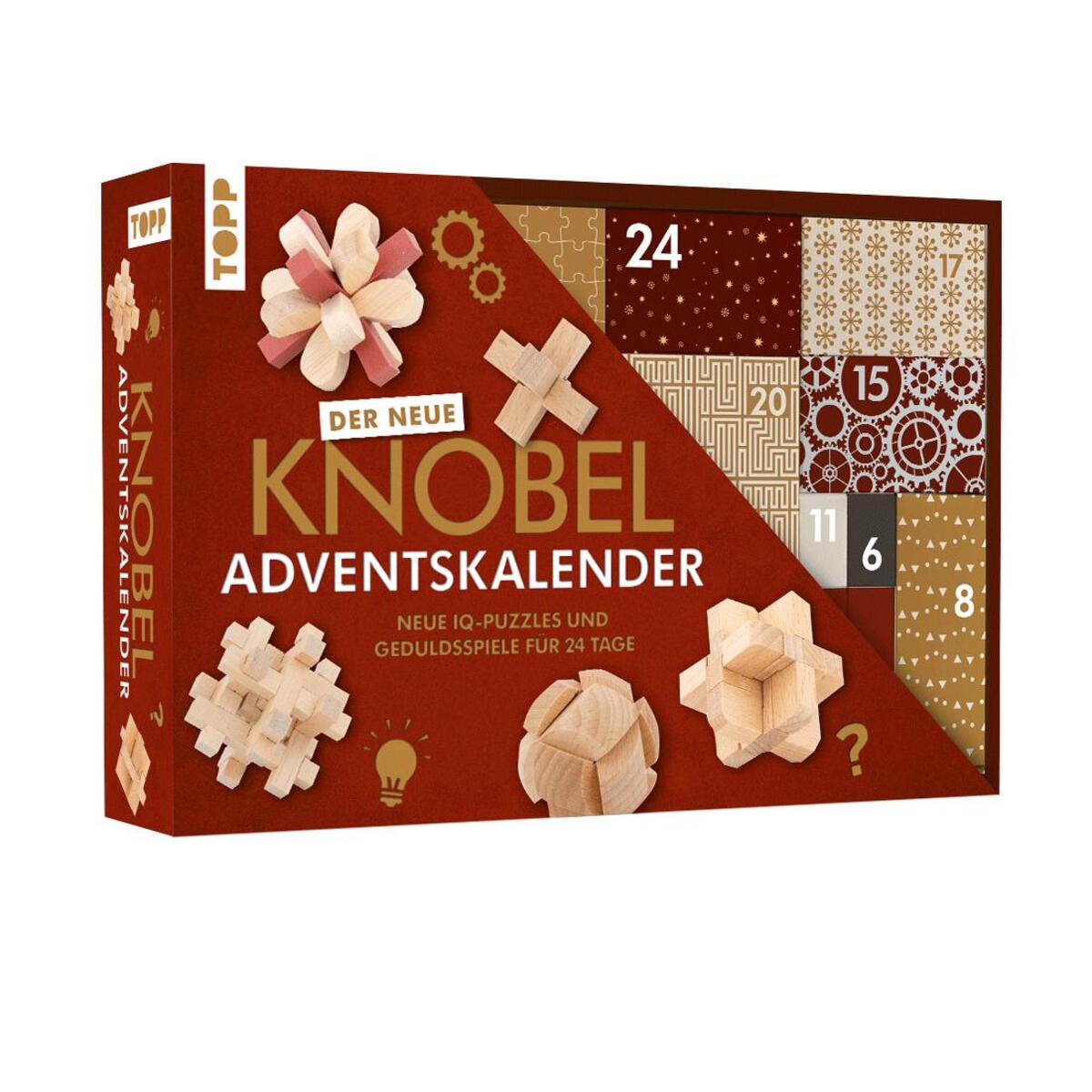 Knobelspiel-Adventskalender - Neue IQ-Puzzles und Geduldsspiele für 24 Tage von Frech Verlag GmbH