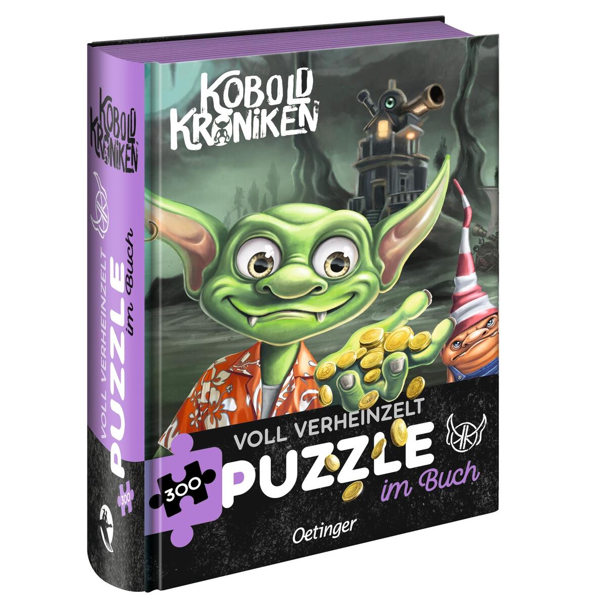 KoboldKroniken. Puzzle im Buch. Voll verheinzelt. 300 Teile von Oetinger