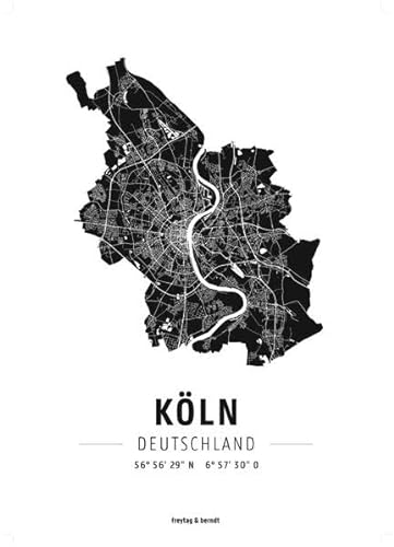 Köln, Designposter, Hochglanz-Fotopapier (freytag & berndt Poster + Markiertafeln)