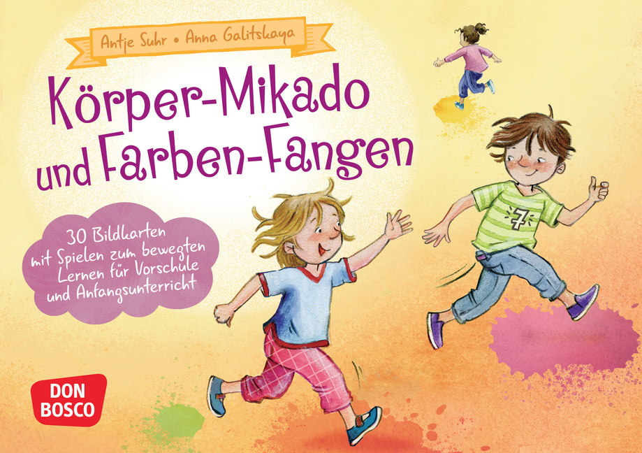 Körper-Mikado und Farben-Fangen von Don Bosco Medien