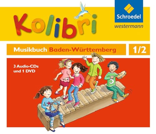 Kolibri: Das Musikbuch für Grundschulen Baden-Württemberg - Ausgabe 2016: Hörbeispiele und Tanz-DVD 1 / 2: Für Grundschulen - Ausgabe 2016