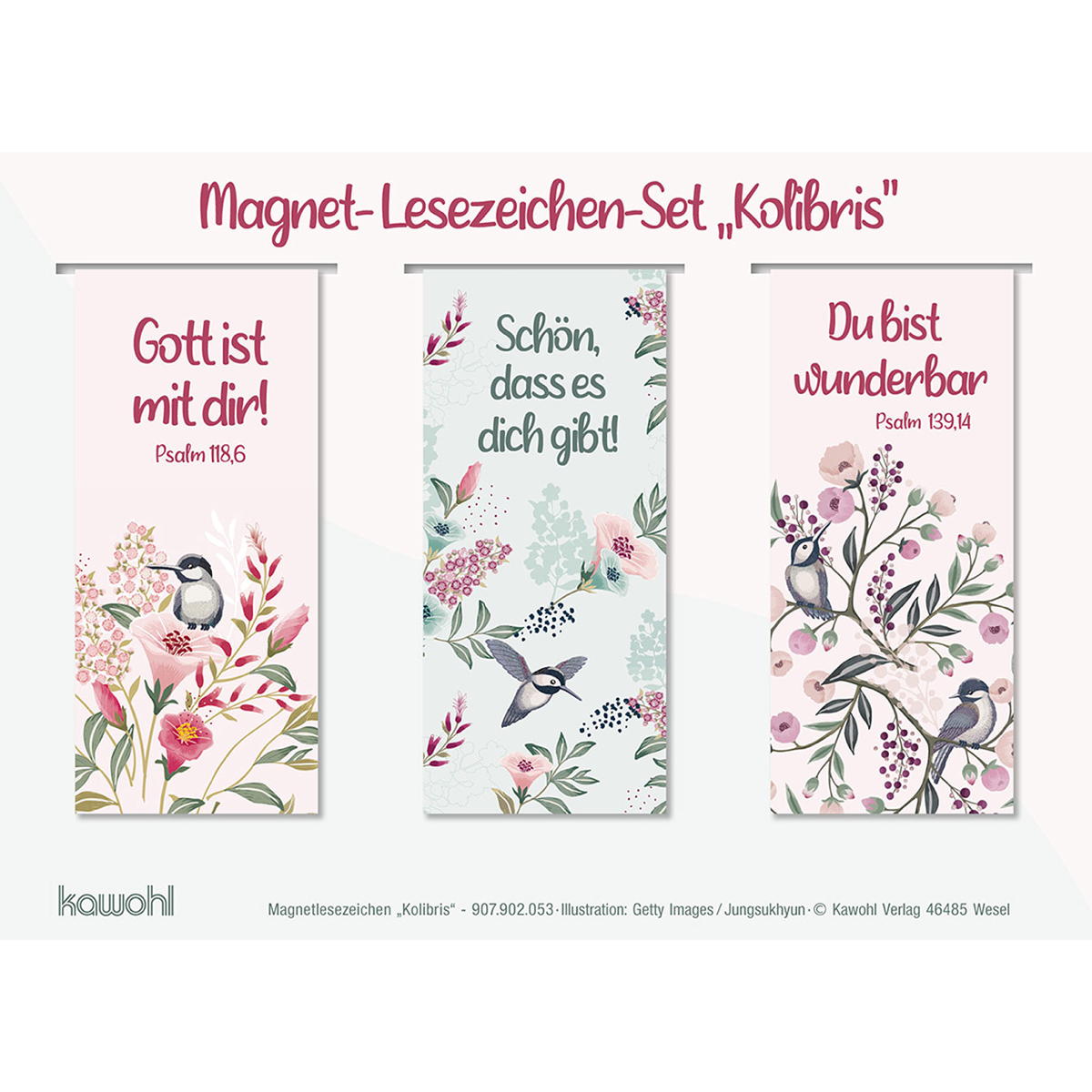 Magnetlesezeichen »Kolibri« Magnetlesezeichen »Kolibri« von Verlag Hintermann