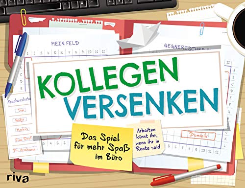 Kollegen versenken: Das Spiel für mehr Spaß im Büro. Die neue Edition des Klassikers Schiffe versenken. Das perfekte Geschenk für Geburtstag, Wichteln und Weihnachten Kollegen versenken: Das Spiel für mehr Spaß im Büro. Die neue Edition des Klassikers Schiffe versenken. Das perfekte Geschenk für Geburtstag, Wichteln und Weihnachten