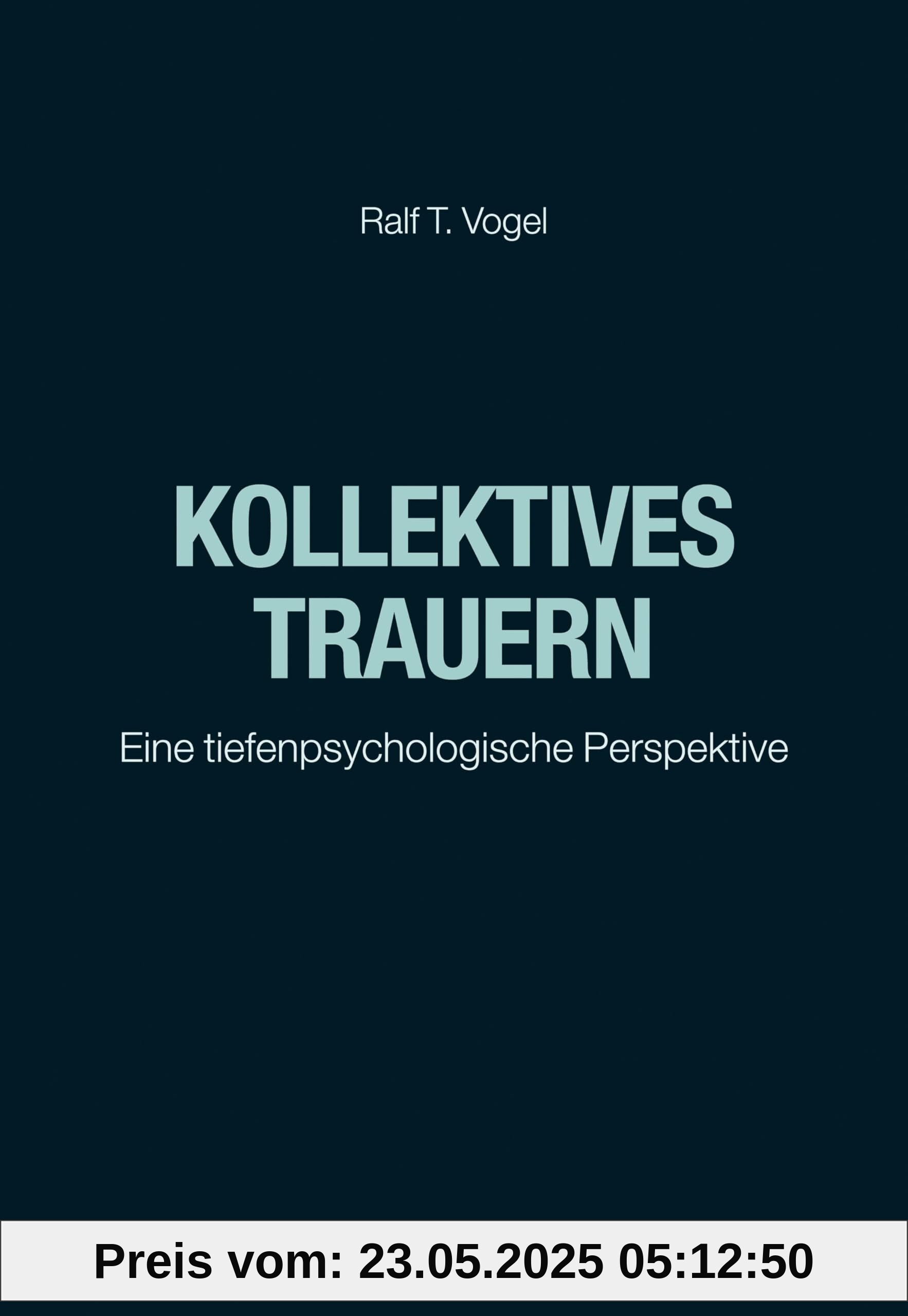 Kollektives Trauern: Eine tiefenpsychologische Perspektive