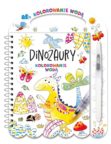 Kolorowanie wodą Dinozaury von Olesiejuk