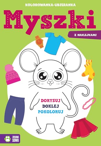 Kolorowanka-ubieranka Myszki von Zielona Sowa