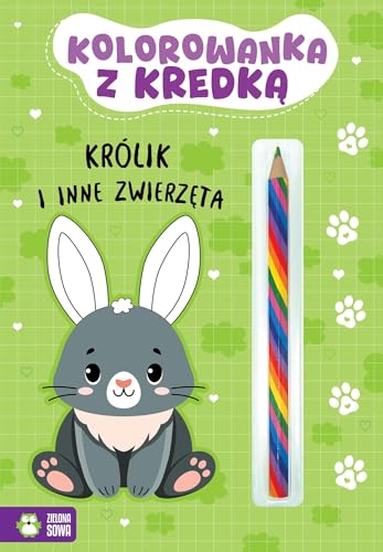 Kolorowanka z kredką Królik i inne zwierzęta von Zielona Sowa