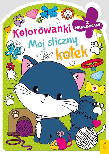 Kolorowanka z wykrojnikiem Mój śliczny kotek von Wilga