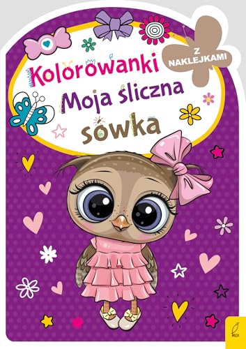Kolorowanka z wykrojnikiem Moja śliczna sówka von Wilga