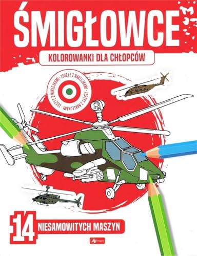 Kolorowanki dla chłopców Śmigłowce von Dragon