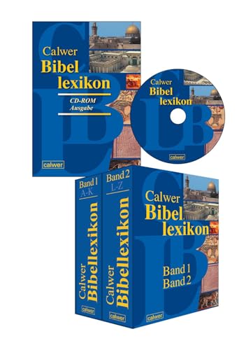 Kombi-Paket: Calwer Bibellexikon CD-ROM + Printausgabe: 2 Teile: 2 Bände + CD-Rom