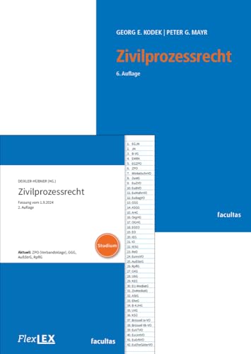Kombipaket Zivilprozessrecht von facultas