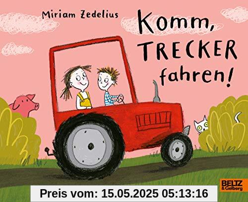 Komm, Trecker fahren!: Vierfarbiges Pappbilderbuch