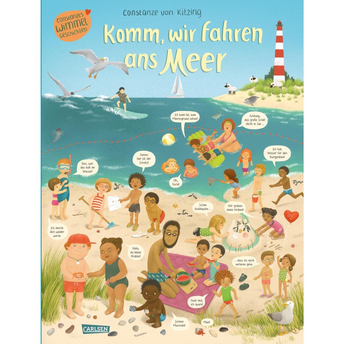 Komm, wir fahren ans Meer (Constanze von Kitzings Wimmelgeschichten 4) von Carlsen Verlag GmbH