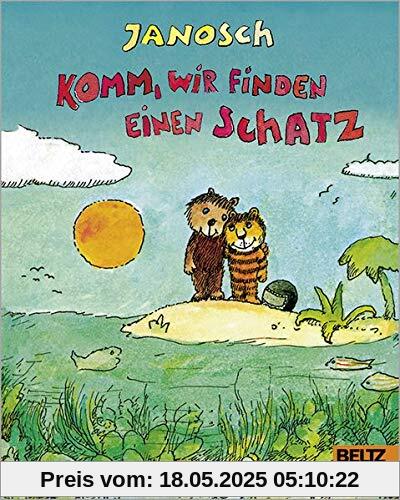 Komm, wir finden einen Schatz: Vierfarbiges Pappbilderbuch