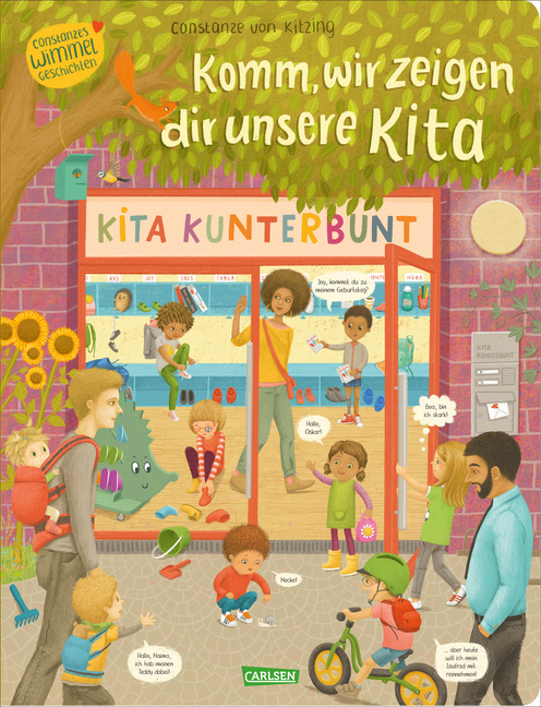 Komm, wir zeigen dir unsere Kita (Constanze von Kitzings Wimmelgeschichten 1) von Carlsen