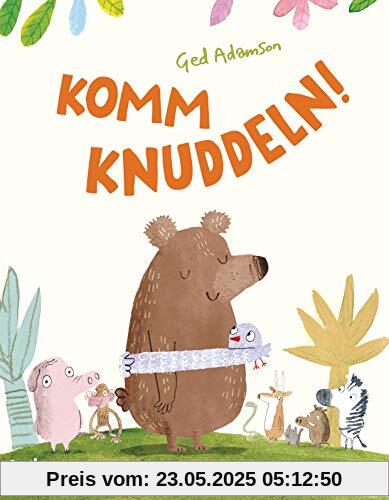 Komm knuddeln!: Bilderbuch über Freundschaft und Zusammenhalt ab 3 Jahren