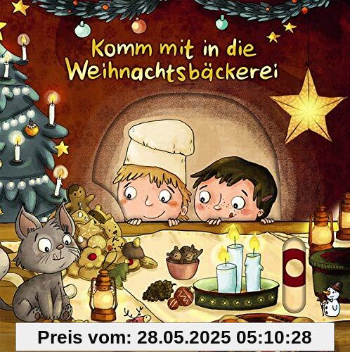 Komm mit in die Weihnachtsbäckerei: Pappbilderbuch ab 2 Jahre