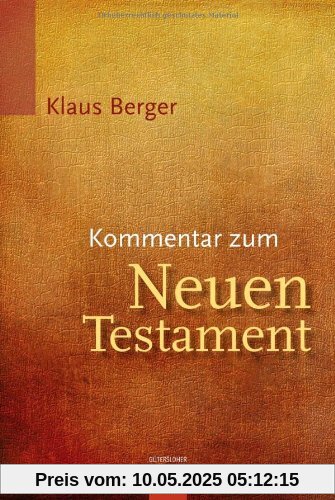 Kommentar zum Neuen Testament Kommentar zum Neuen Testament