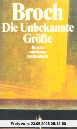 Kommentierte Werkausgabe. Romane und Erzählungen. Sechs Bände in Kassette: Band 2: Die Unbekannte Größe. Roman (suhrkamp taschenbuch)