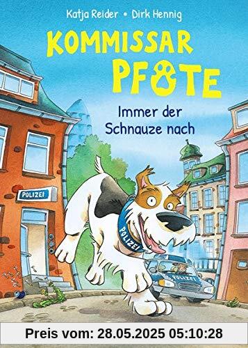 Kommissar Pfote 1 - Immer der Schnauze nach: Polizei-Buch für Erstleser ab 6 Jahre