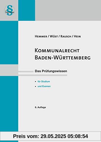 Kommunalrecht Baden/Württemberg (Skripten - Öffentliches Recht)