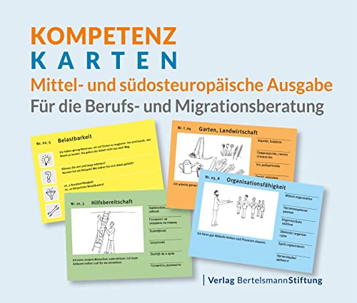 Kompetenzkarten: Mittel- und südosteuropäische Ausgabe: Für die Berufs- und Migrationsberatung von Verlag Bertelsmann Stiftung