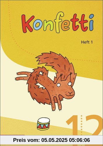 Konfetti - Ausgabe 2013: Heft 1 + Anlauttabelle DIN A4