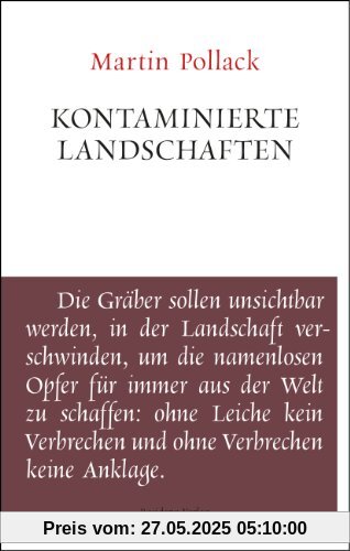 Kontaminierte Landschaften: Unruhe bewahren