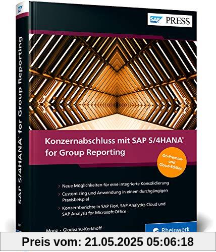 Konzernabschluss mit SAP S/4HANA for Group Reporting: Konsolidierung, Konzernberichterstattung, Management Reporting (SAP PRESS)
