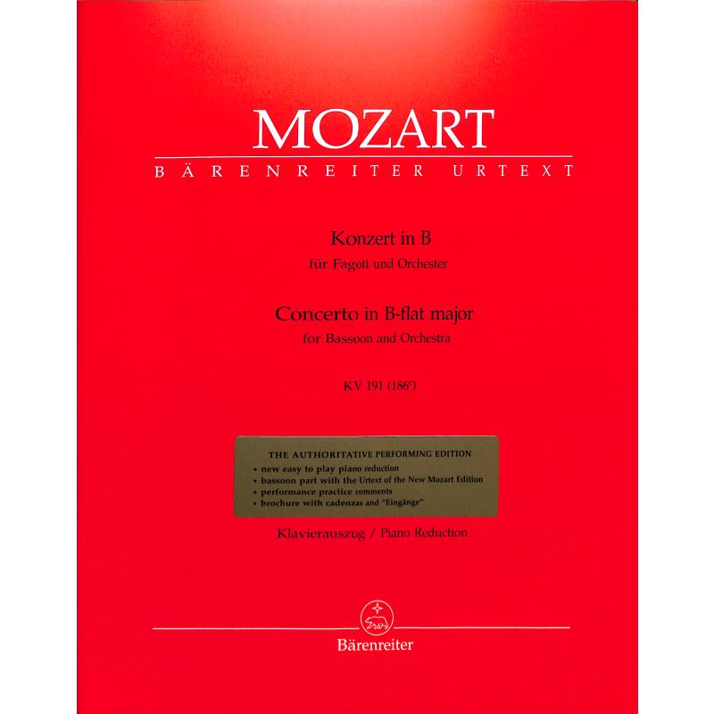 Konzert 1 B-Dur KV 191 (186e)