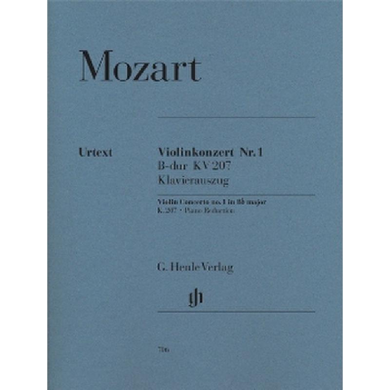 Konzert 1 B-Dur KV 207 Konzert 1 B-Dur KV 207