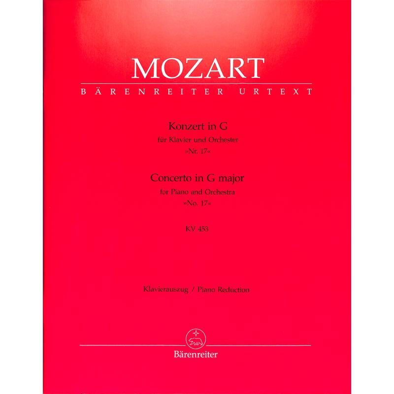 Konzert 17 G-Dur KV 453 Konzert 17 G-Dur KV 453