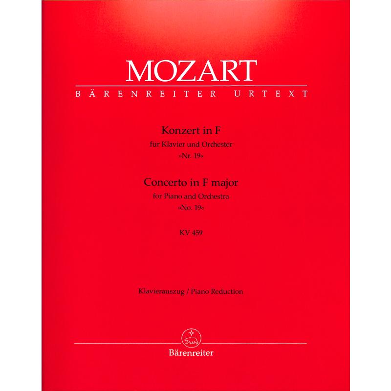 Konzert 19 F-Dur KV 459 Konzert 19 F-Dur KV 459