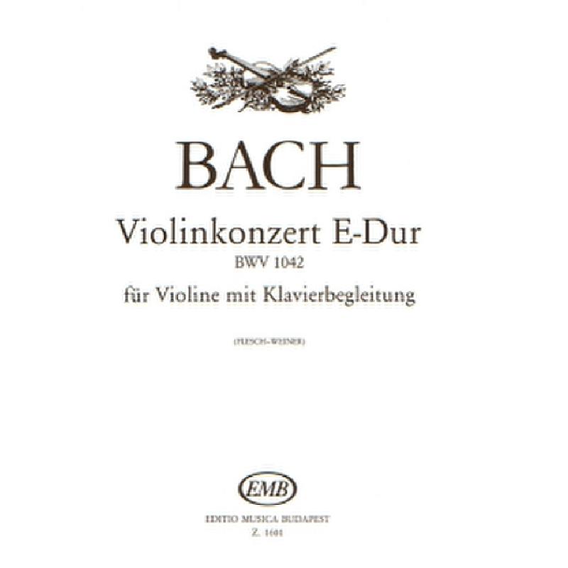 Konzert 2 E-Dur BWV 1042