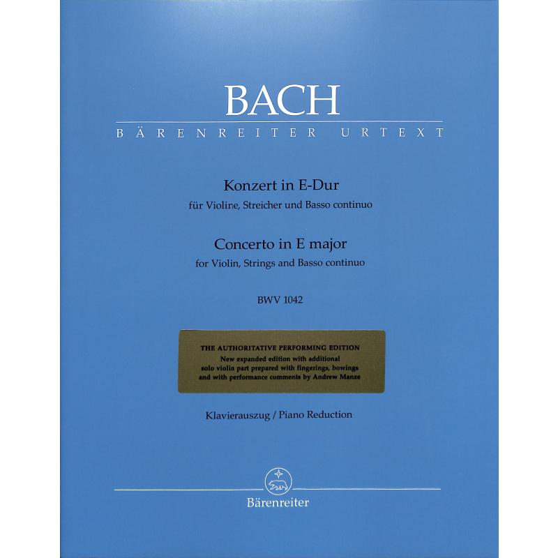 Konzert 2 E-Dur BWV 1042