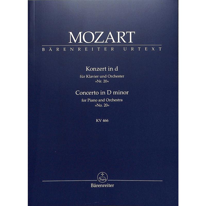 Konzert 20 d-moll KV 466 Konzert 20 d-moll KV 466
