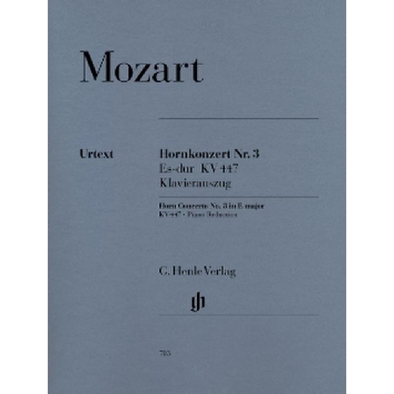Konzert 3 Es-Dur KV 447 Konzert 3 Es-Dur KV 447