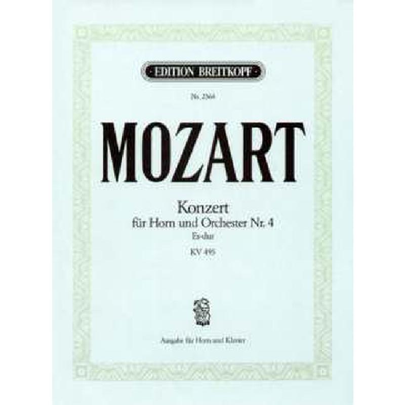 Konzert 4 Es-Dur KV 495