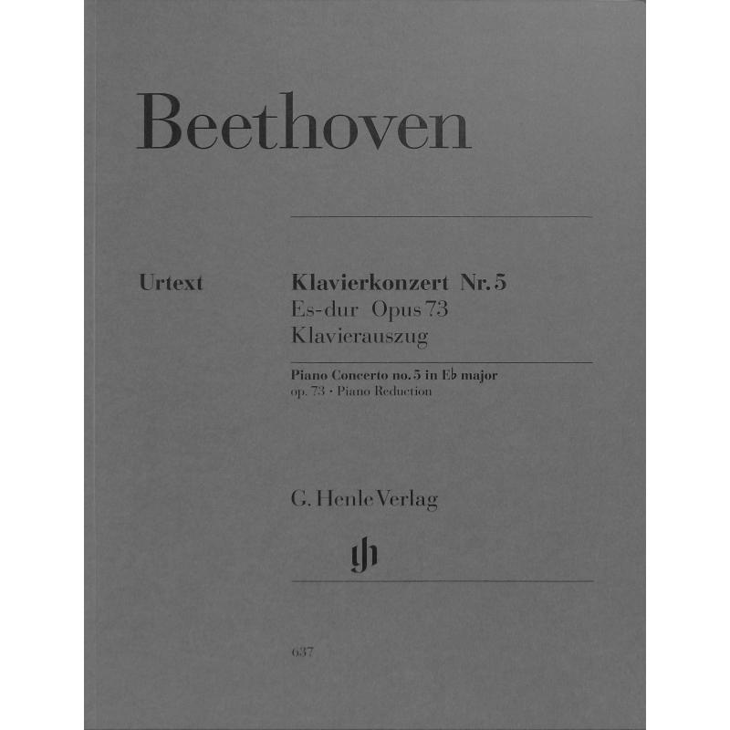 Konzert 5 Es-Dur op 73 Konzert 5 Es-Dur op 73