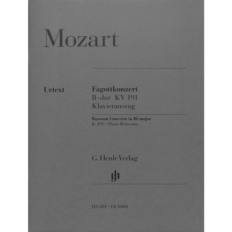 Konzert B-Dur KV 191 Konzert B-Dur KV 191