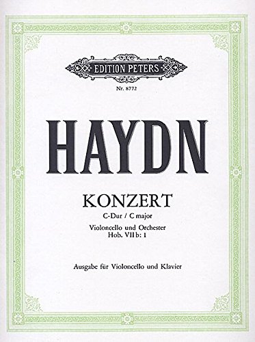 Konzert C-Dur Hob 7b/1. Violoncello, Klavier Konzert C-Dur Hob 7b/1. Violoncello, Klavier von EDITION PETERS