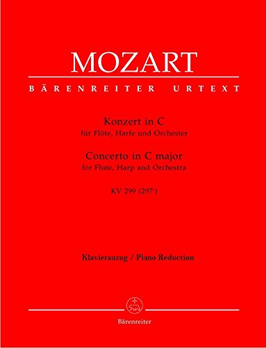 Konzert C-Dur KV 299 (297c) - Fl Ha Orch. Flöte, Harfe, Klavier
