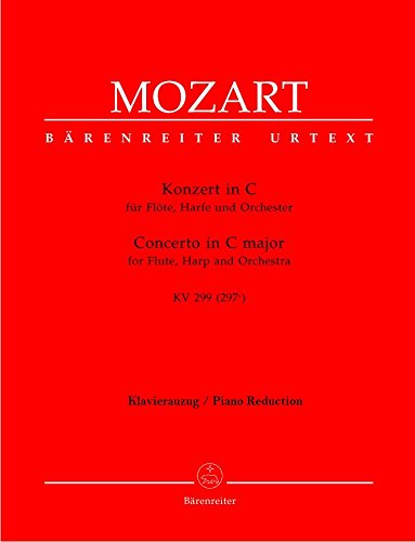 Konzert C-Dur KV 299 (297c) - Fl Ha Orch. Flöte, Harfe, Klavier von BARENREITER