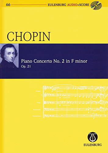 Konzert Nr. 2 f-Moll: op. 21. Klavier und Orchester. Studienpartitur. (Eulenburg Audio+Score, Band 66) von Ernst Eulenburg Ltd.