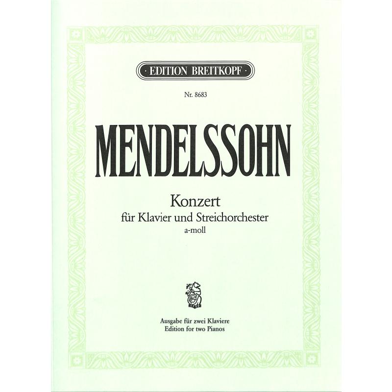 Konzert a-moll Konzert a-moll