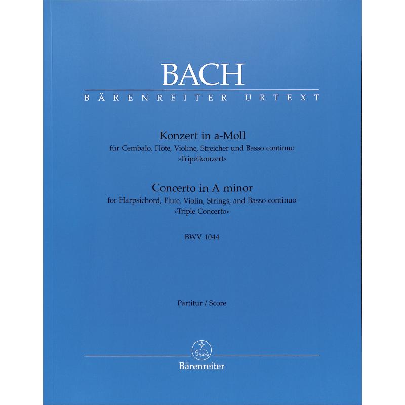 Konzert a-moll BWV 1044 Konzert a-moll BWV 1044