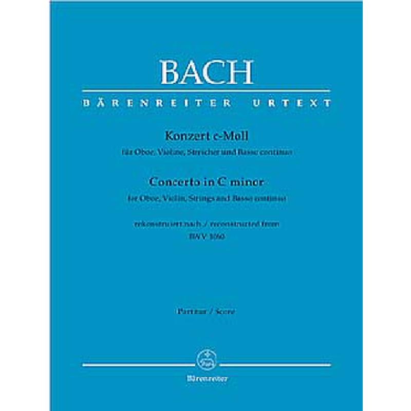 Konzert c-moll nach BWV 1060 Konzert c-moll nach BWV 1060