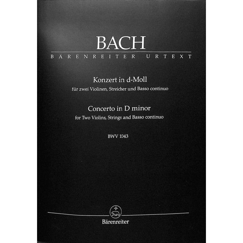 Konzert d-moll BWV 1043 Konzert d-moll BWV 1043